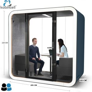 2 Kişilik Lucia Çalışma Kabini